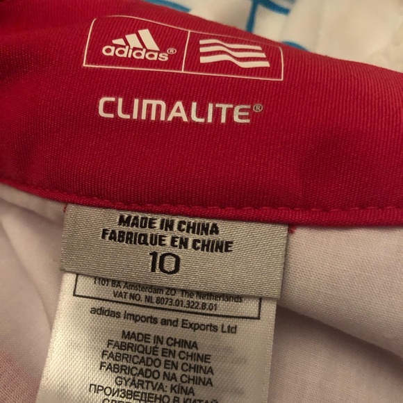 Adidas climalite pink Bermuda shorts -excellent - Picture 2 of 2